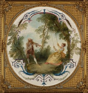 秋千 作者 尼古拉斯·兰克里特（Nicolas Lancret）